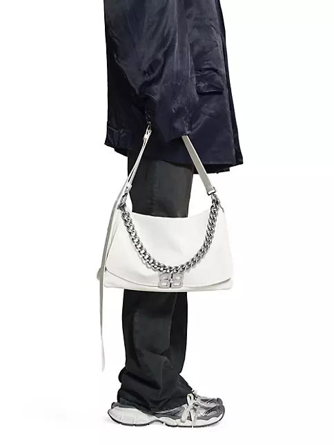 Balenciaga Flap Bag in Peach Leather