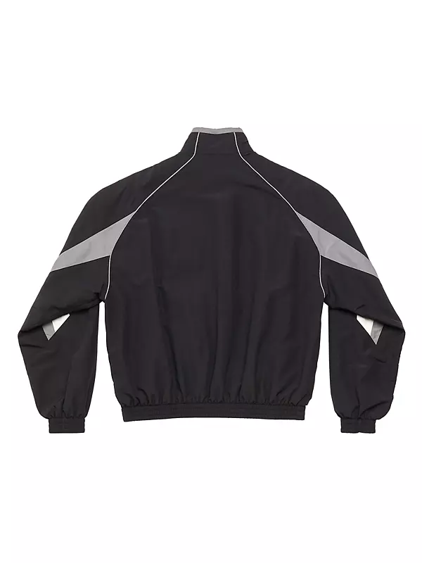 Shop Balenciaga 3B Sports Icon Regular Tracksuit Jacket Shop Balenciaga 3B Sports Icon Regular Tracksuit Jacket