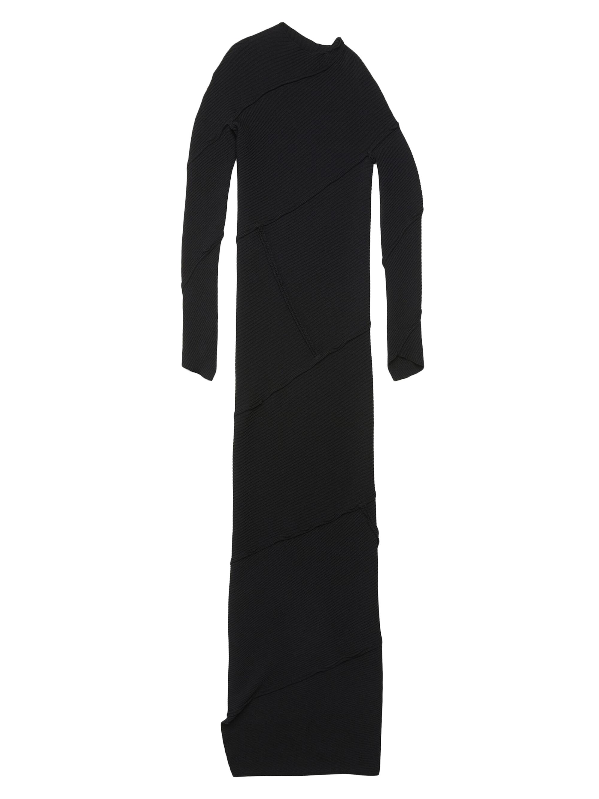 Balenciaga Women's Spiral Maxi Dress - Black