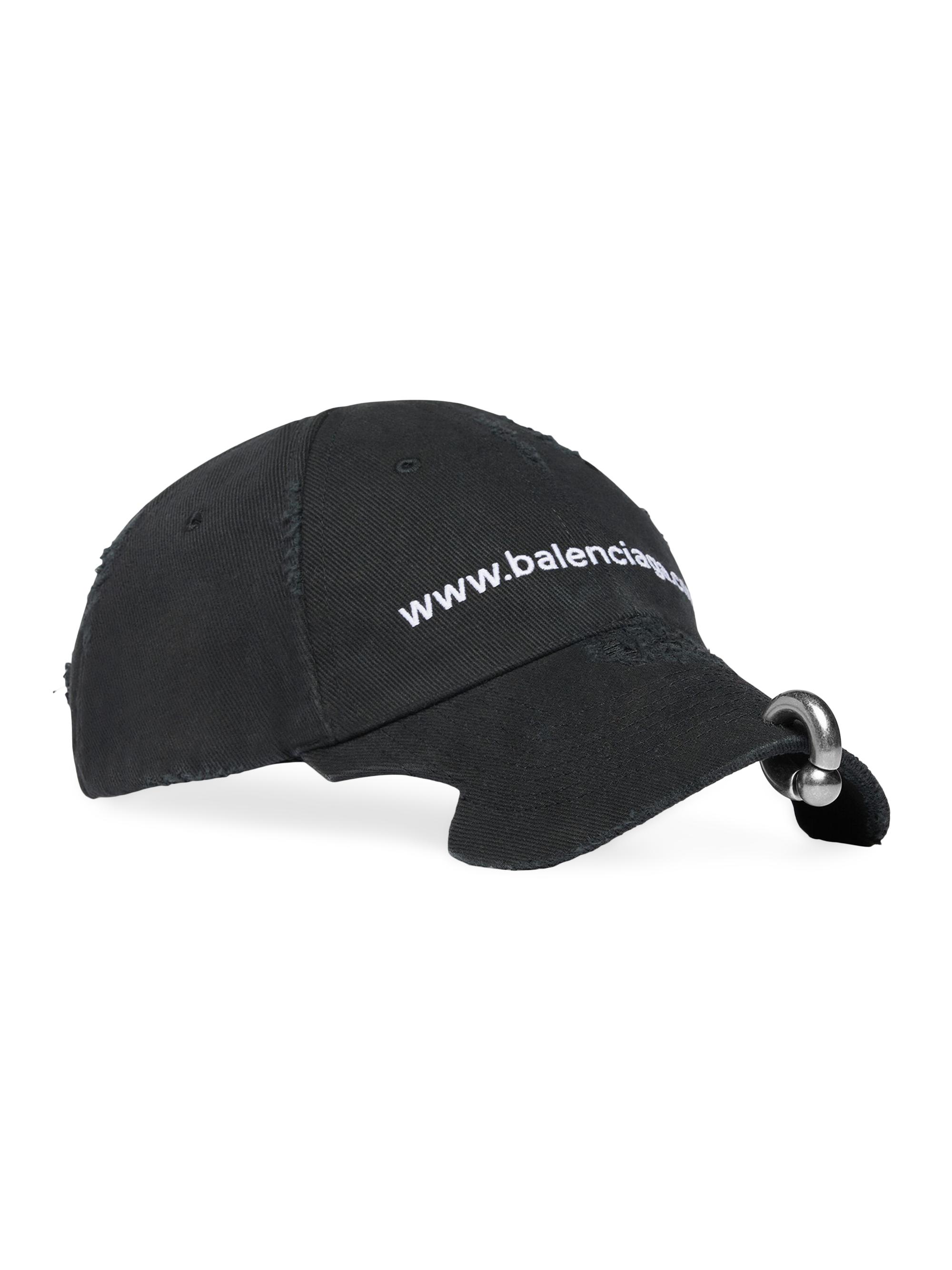 Balenciaga Front Piercing Baseball Cap | Saks Fifth Avenue