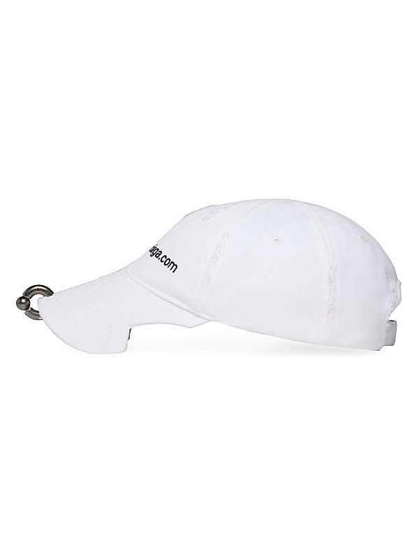Shop Balenciaga Front Piercing Baseball Cap | Saks Fifth Avenue Shop Balenciaga Front Piercing Baseball Cap | Saks Fifth Avenue