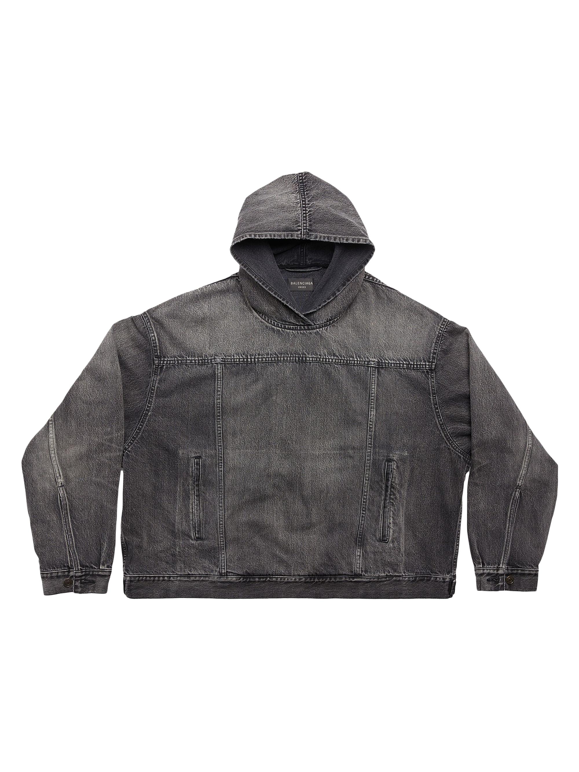 Balenciaga Pull-over Jacket - Black