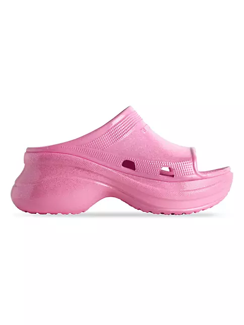 Shop Balenciaga Pool Crocs Slide Sandals | Saks Fifth Avenue