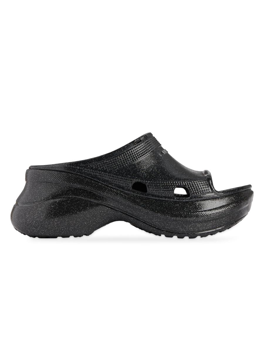 Balenciaga Women's Pool Crocs Slide Sandals In Multi