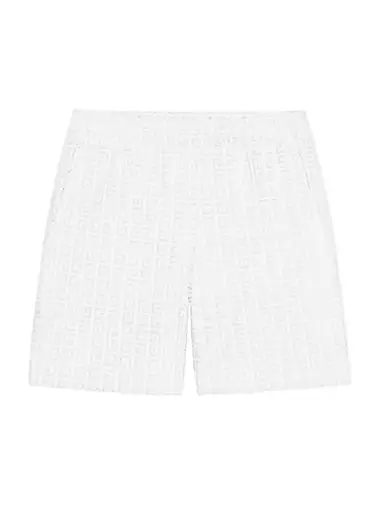 Embroidered logo knit shorts - Givenchy - Girls