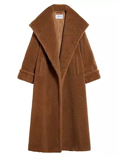 Max Mara Reversible Wrap Coat, $3,250, Saks Fifth Avenue