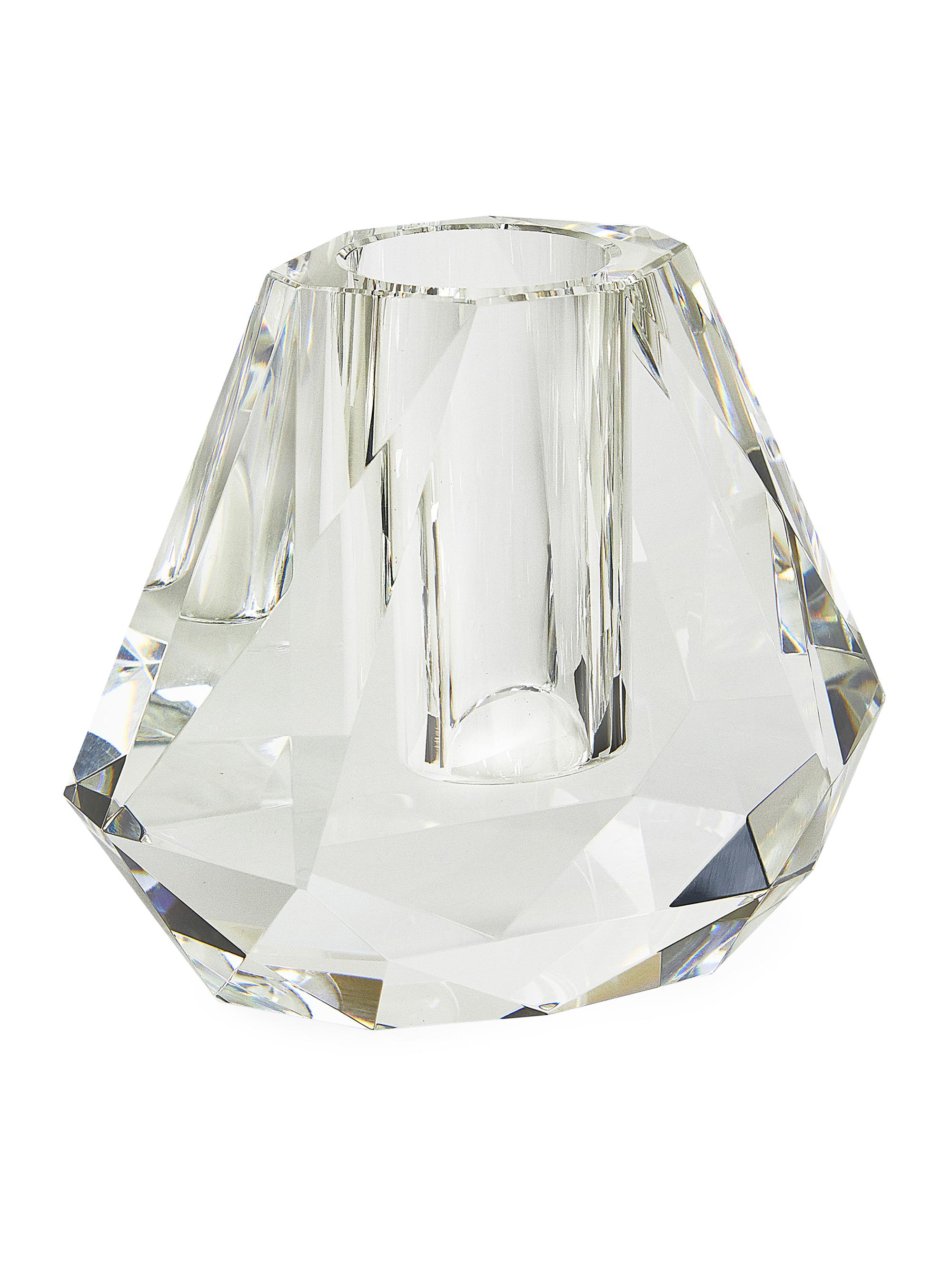 Tizo Bell Clear Crystal Vase - Clear Large