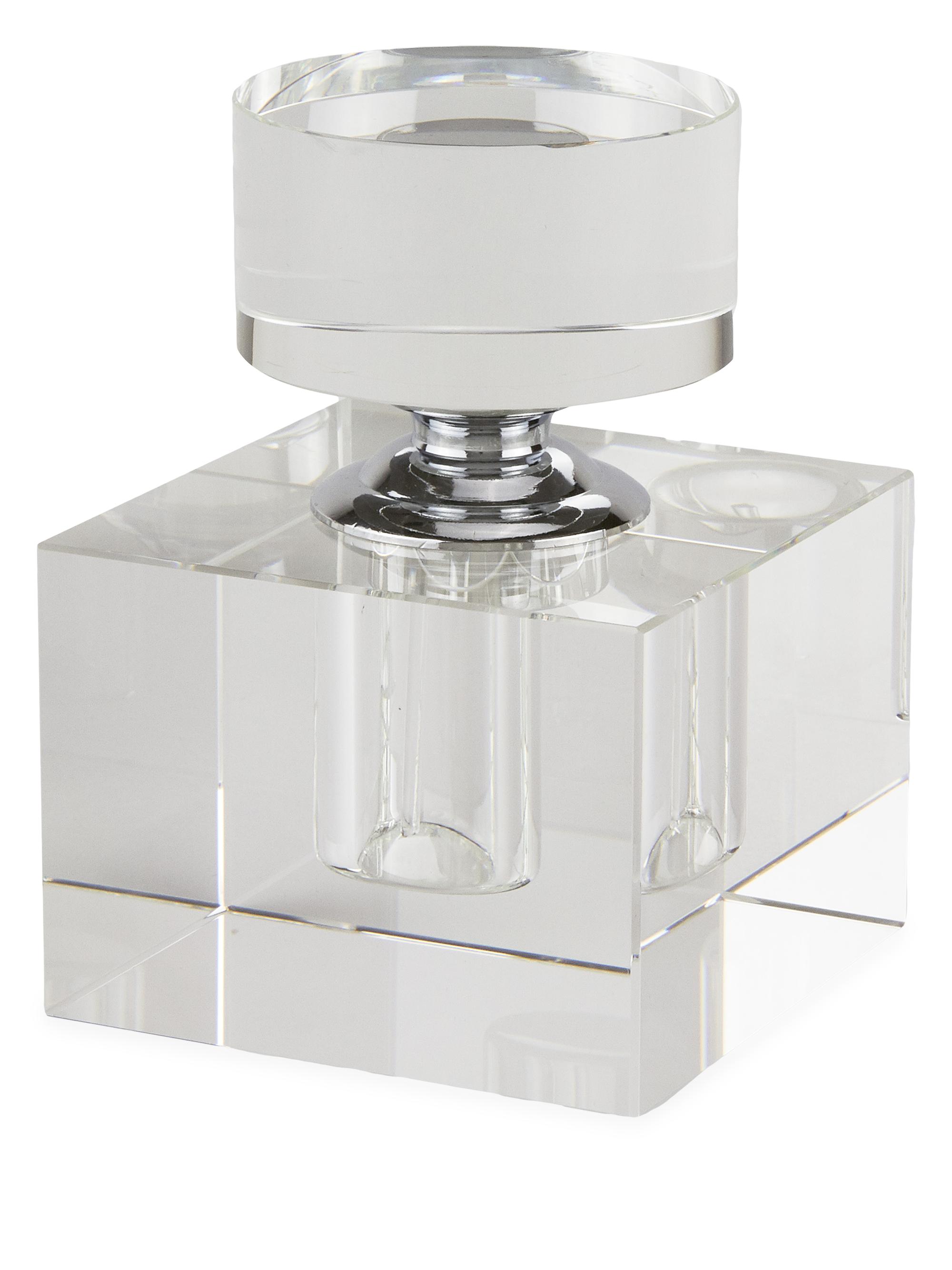 Tizo Crystal Square Perfume Bottle - Clear