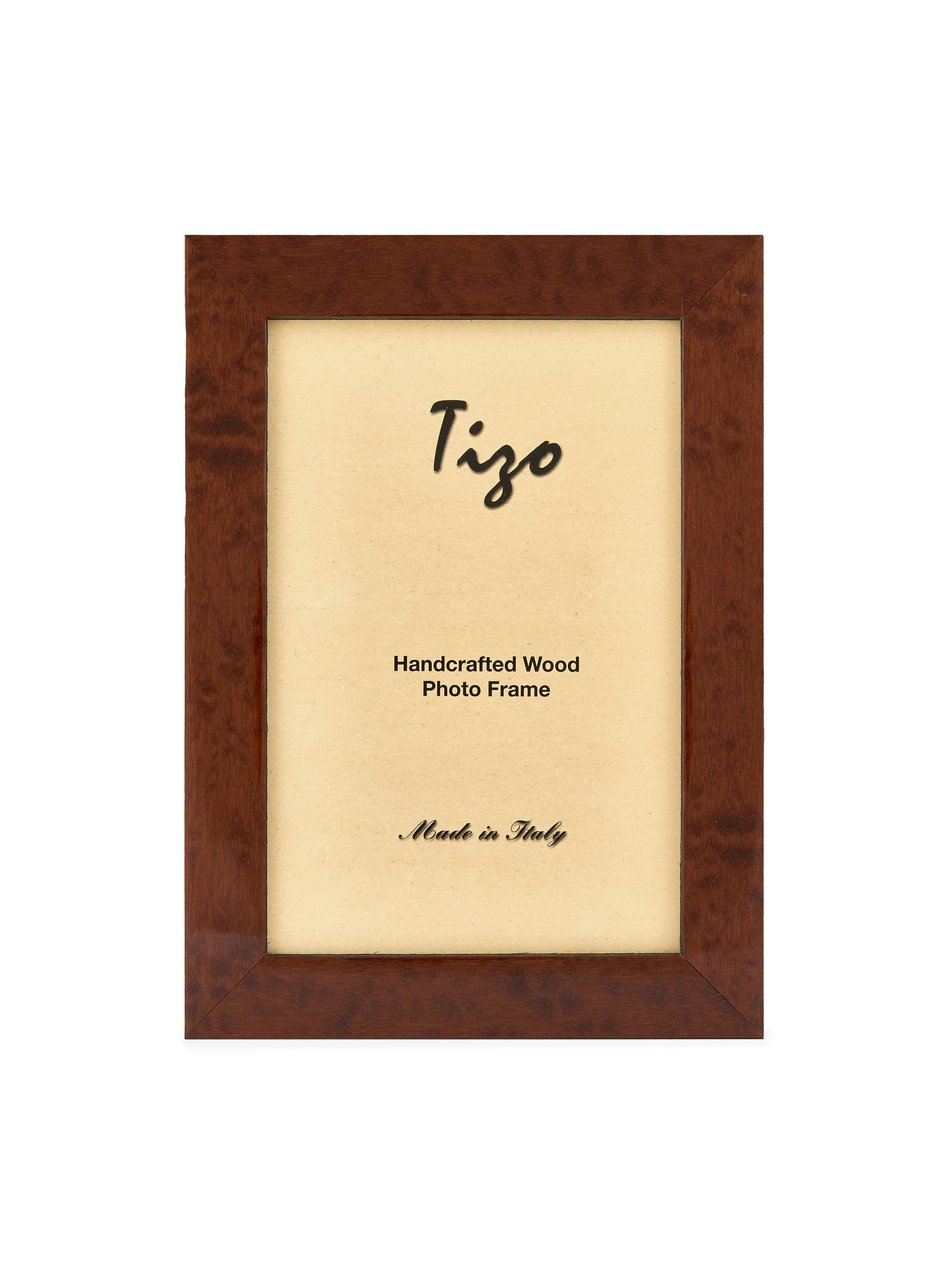 Tizo Inlaid Wood Checkered Frame | Saks Fifth Avenue
