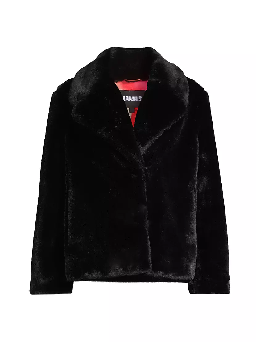 Shop Apparis Milly Plant-Based Faux-Fur Coat | Saks Fifth Avenue