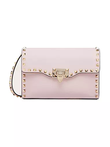 Valentino Womens Light Pink Bigs Crossbody Bag