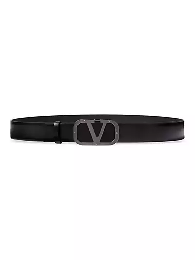 Valentino Garavani - Belt for Man - Black - 3Y2T0Q87WQG-0NO