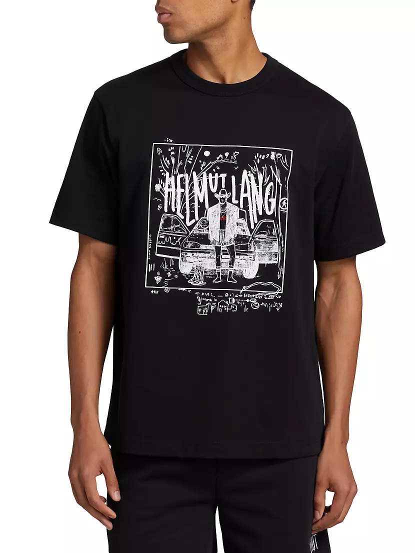 Avenue T-Shirt Saks Fifth Capsule Helmut Lang Crewneck Shop 6 |