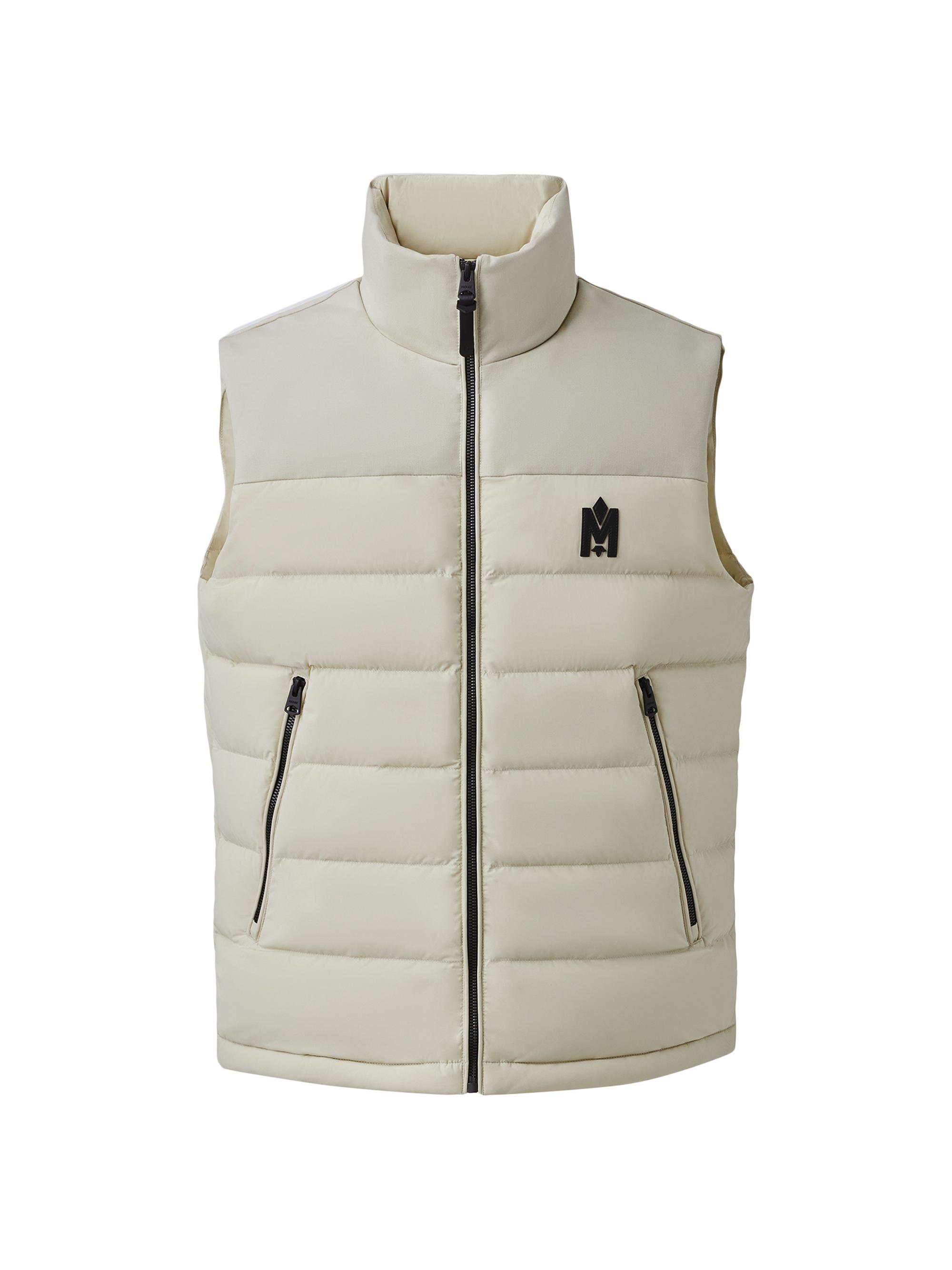 Mackage Men's Bobbie Agile-360 Stretch Light Down Vest - Trench