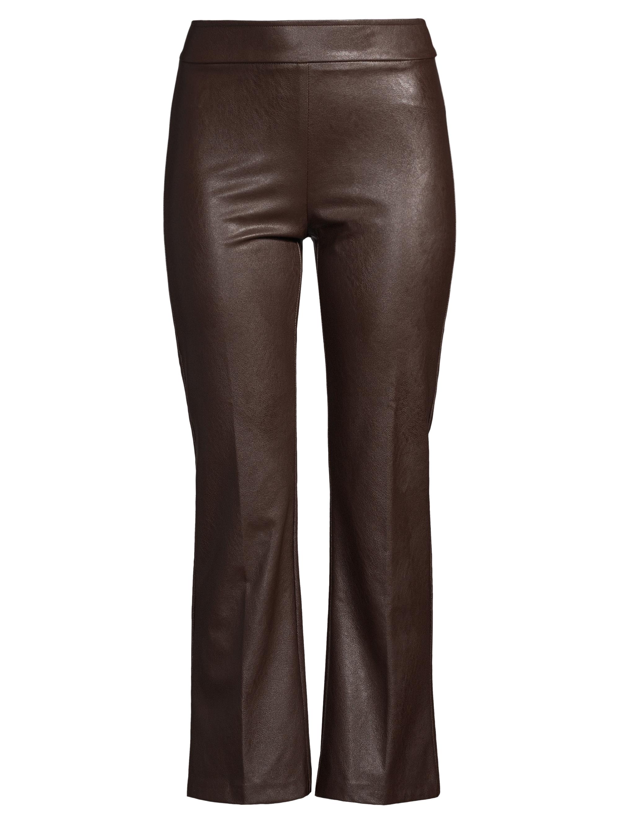 Avenue Montaigne Faux-Leather Skinny Pants | Saks Fifth Avenue