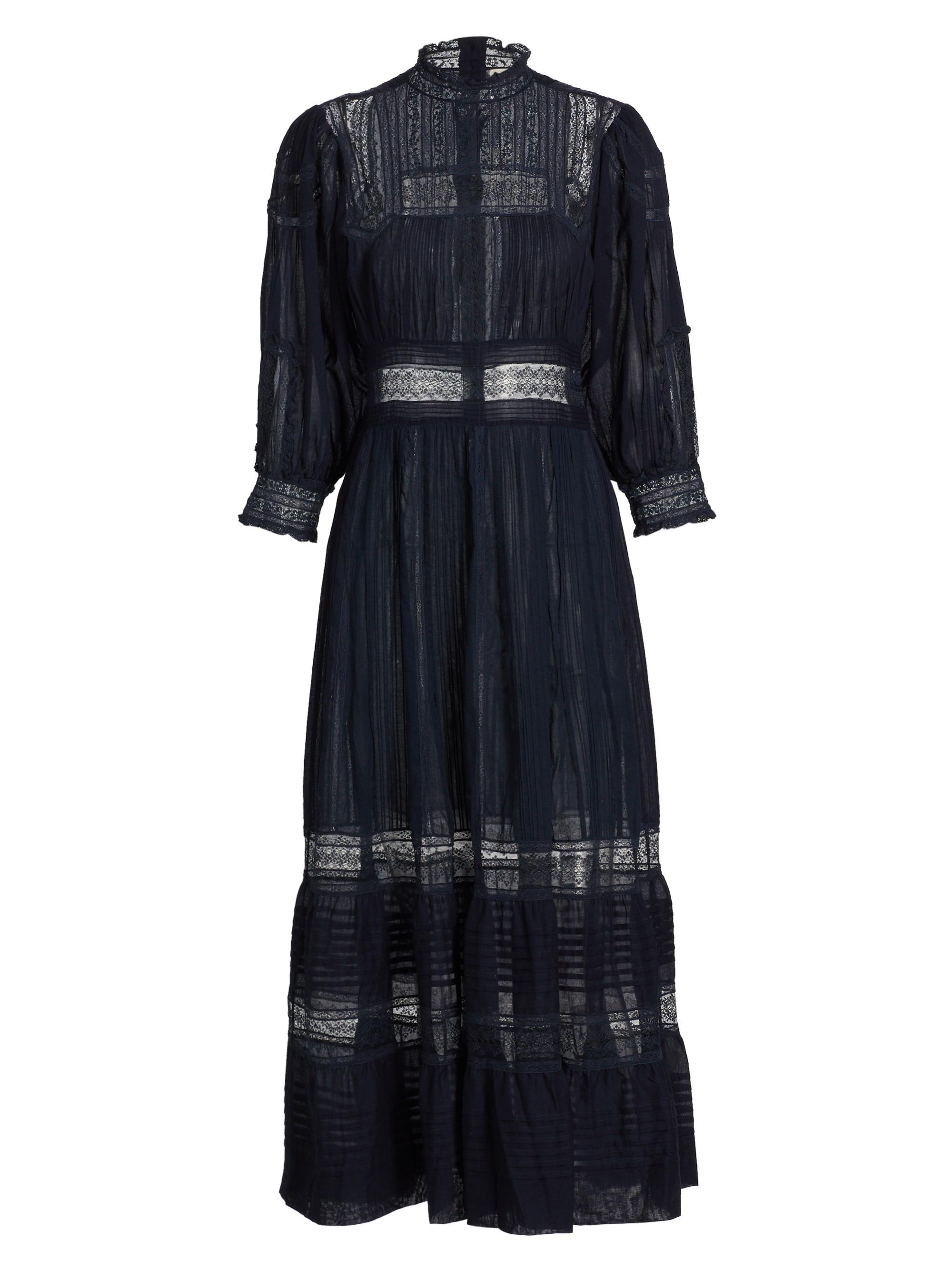 DÔEN Women's Magnolia Maxi Dress - Navy