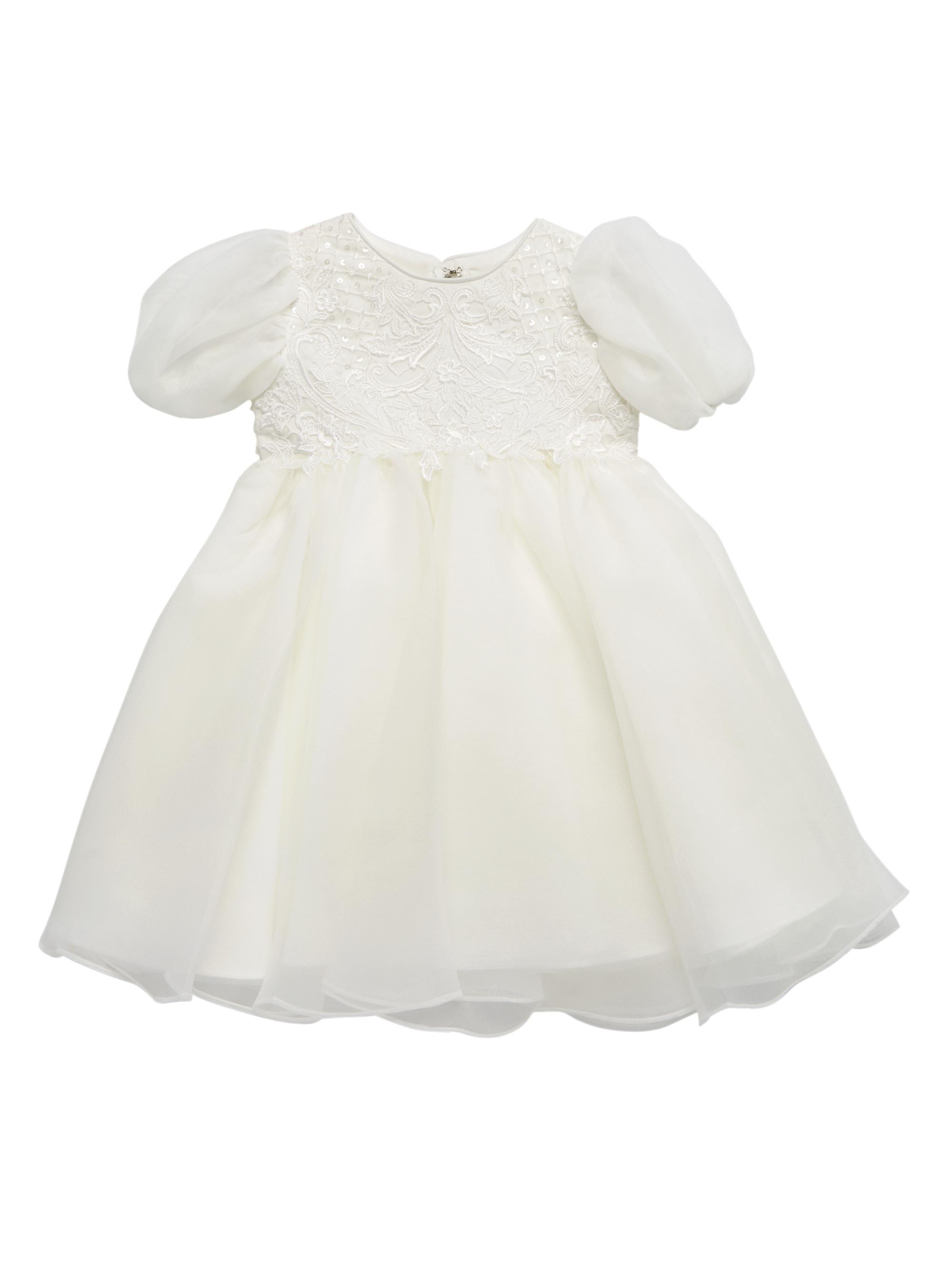 us angels sleeveless organza dress Us Angels Girls' Lace Overlay Dress - Big Kid