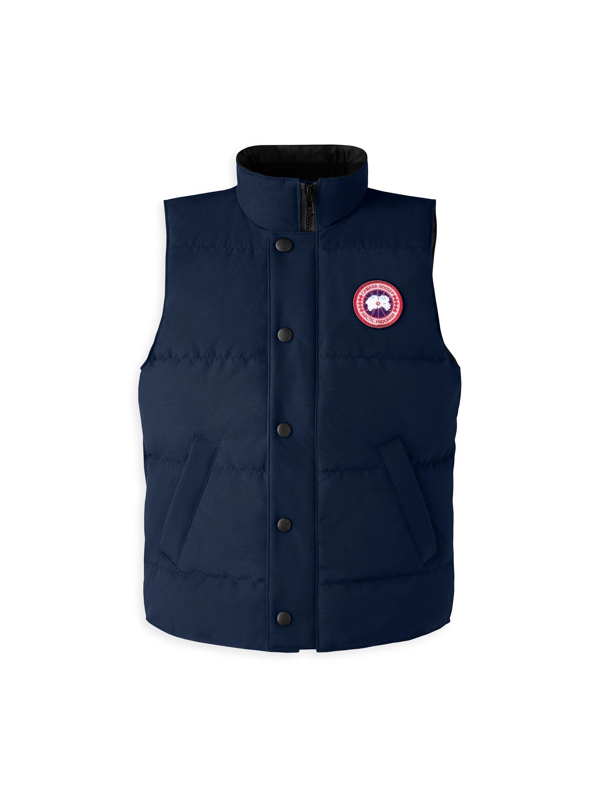 Canada Goose Little Boy's & Boy's Vanier Vest - Atlantic Navy | Thumbnail 3