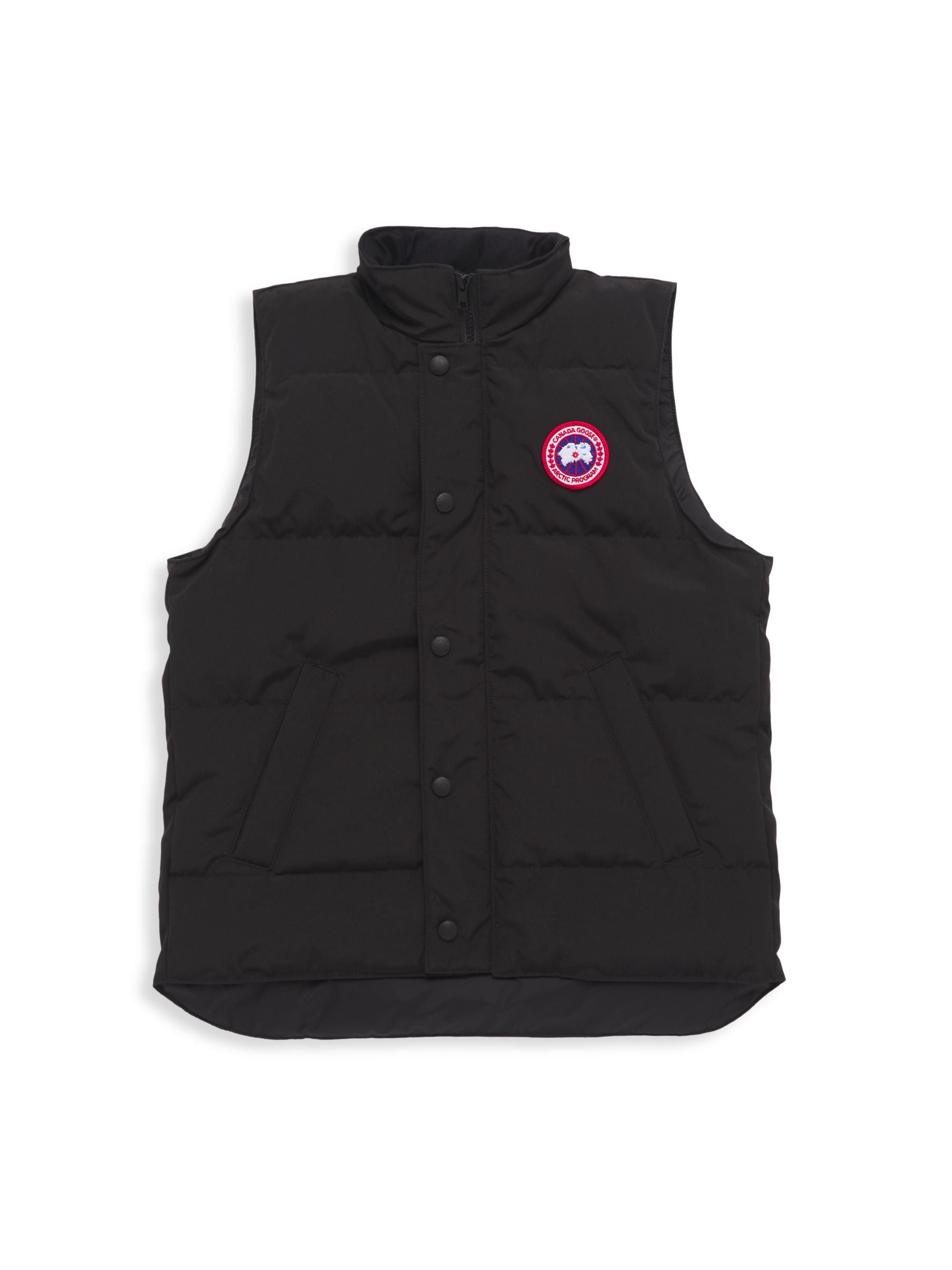 Canada Goose Little Boy's & Boy's Vanier Vest - Black