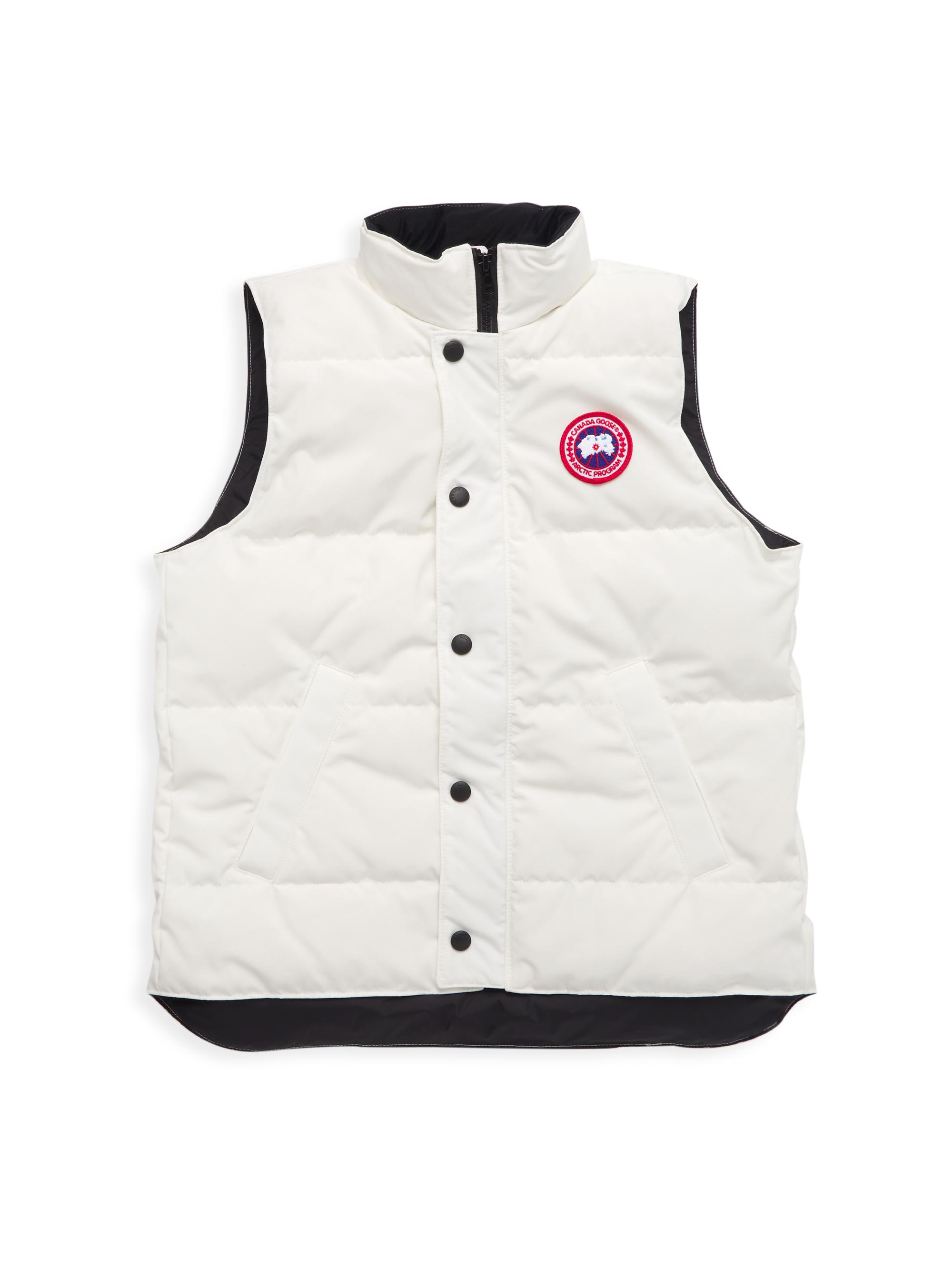 Canada Goose Little Boy's & Boy's Vanier Vest - North Star White | Thumbnail 2