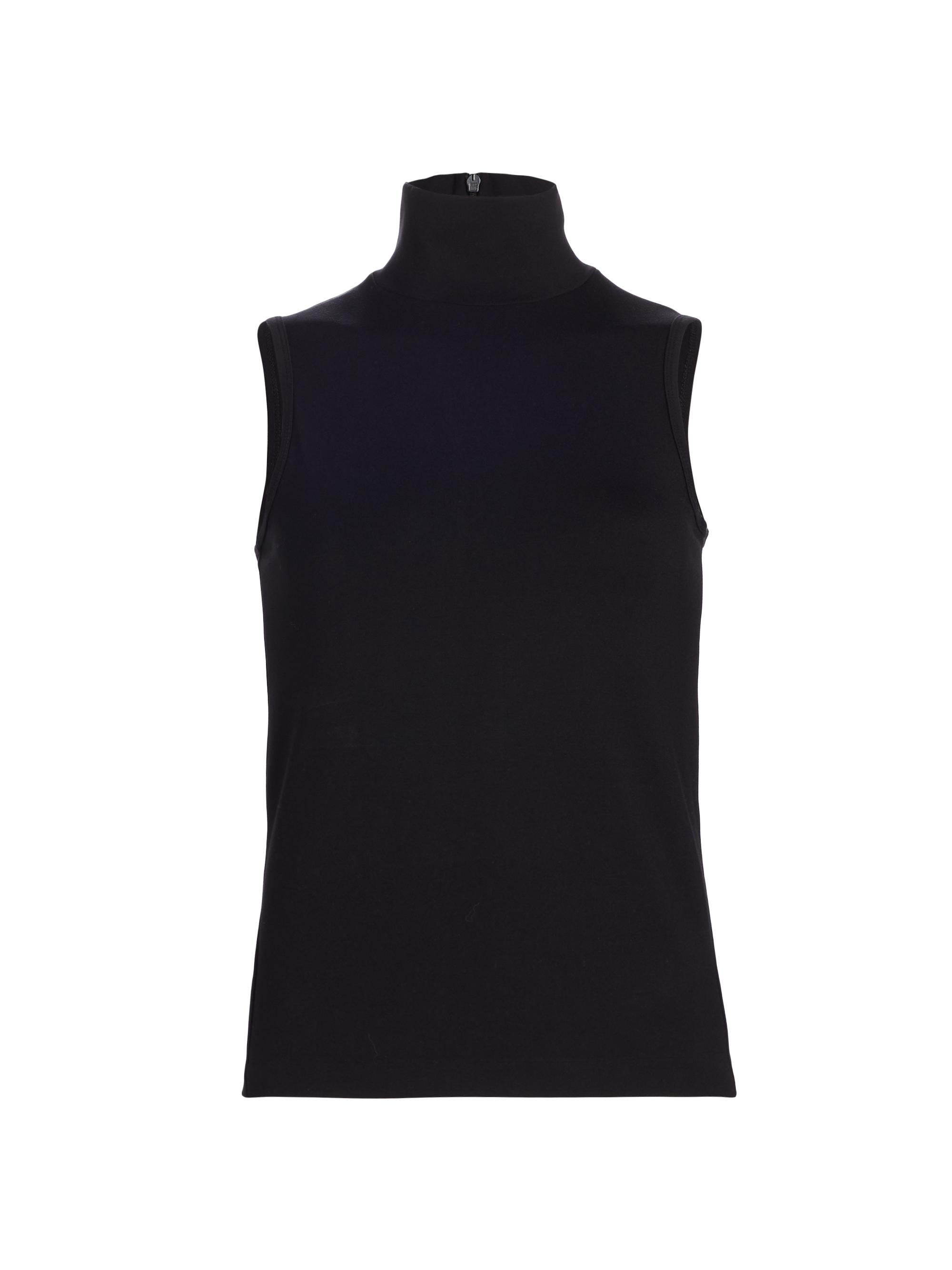 rag & bone Women's Irina Knit Turtleneck Top - Black