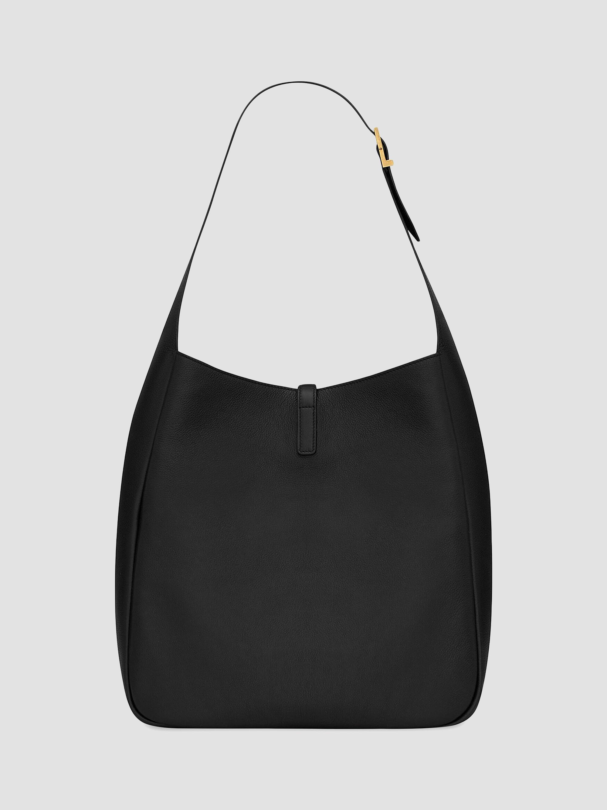 Saint Laurent Le 5 à 7 Supple Large Shoulder Bag in Smooth Leather