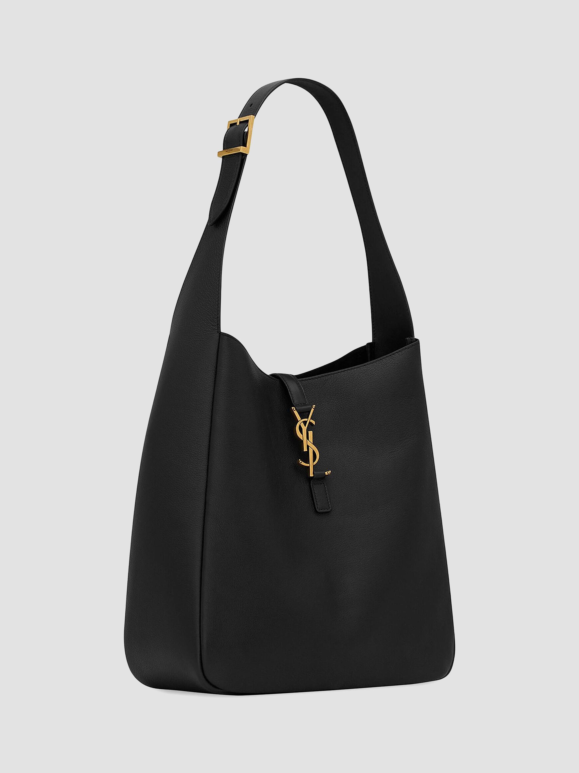 Saint Laurent Le 5 à 7 Supple Large Shoulder Bag in Smooth Leather