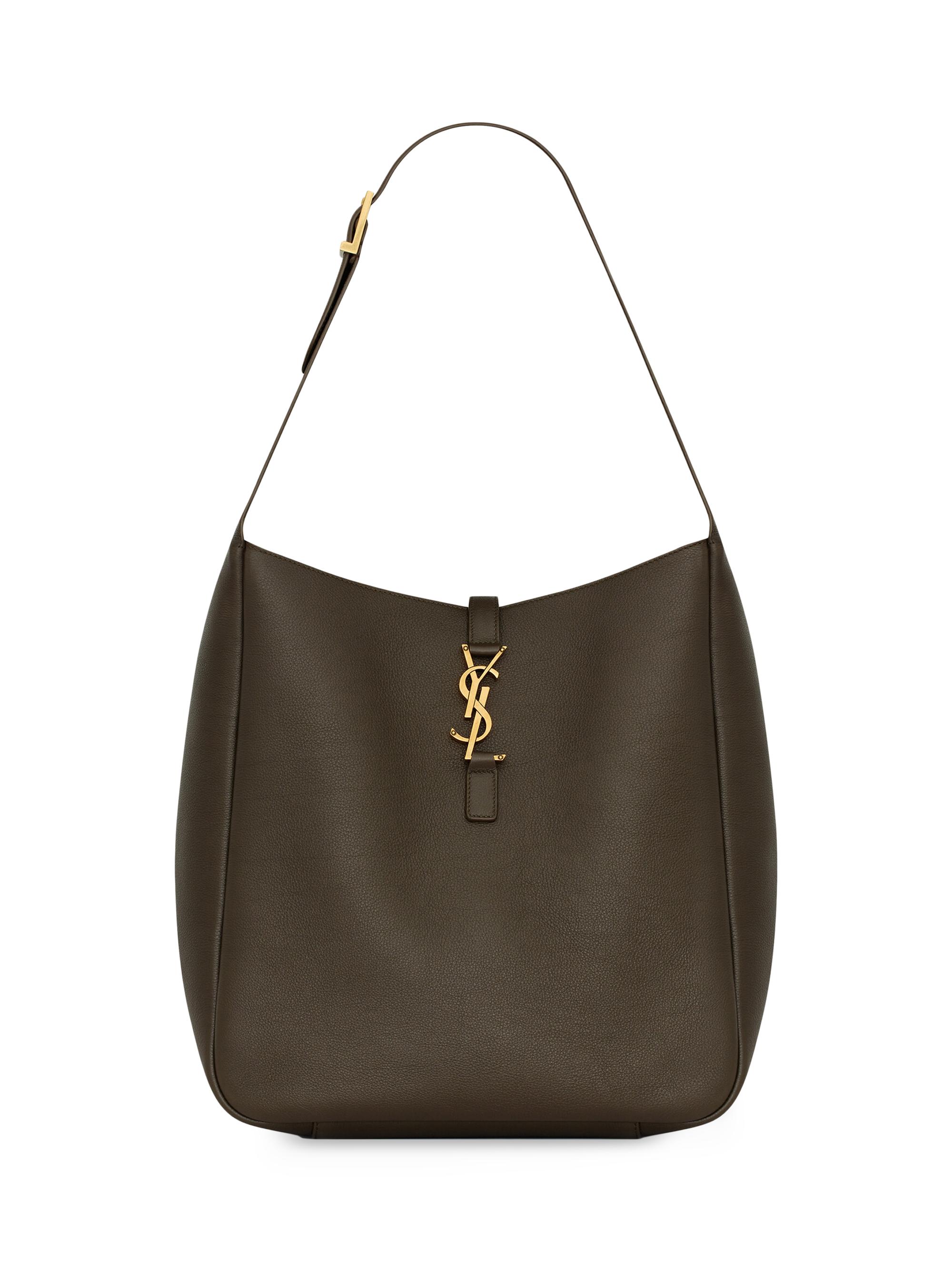 Saint Laurent Le 5 7 Supple Large in Grained Leather | Saks Fifth