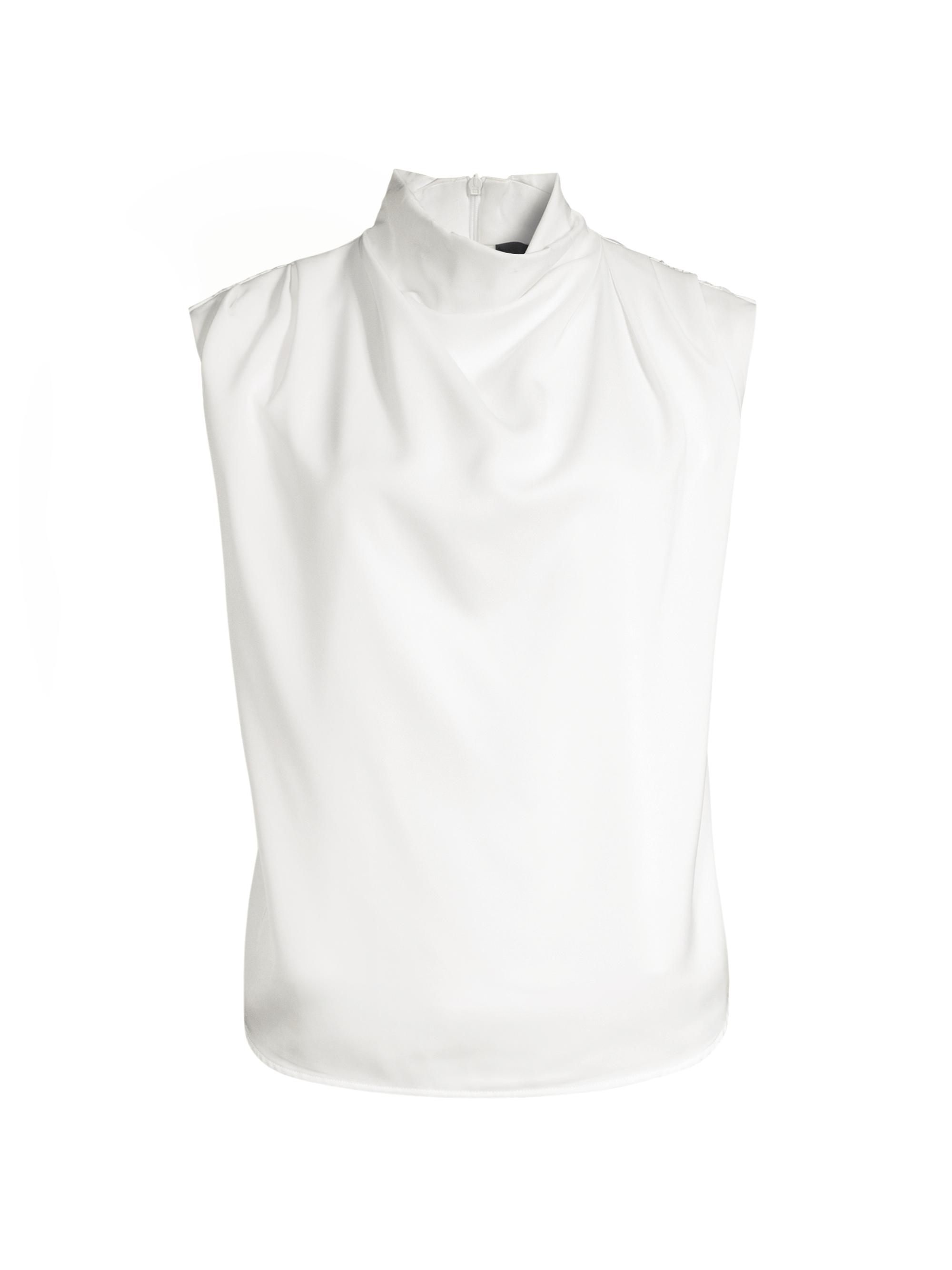 Modern Citizen Women's Allegra Sleeveless Draped Blouse -