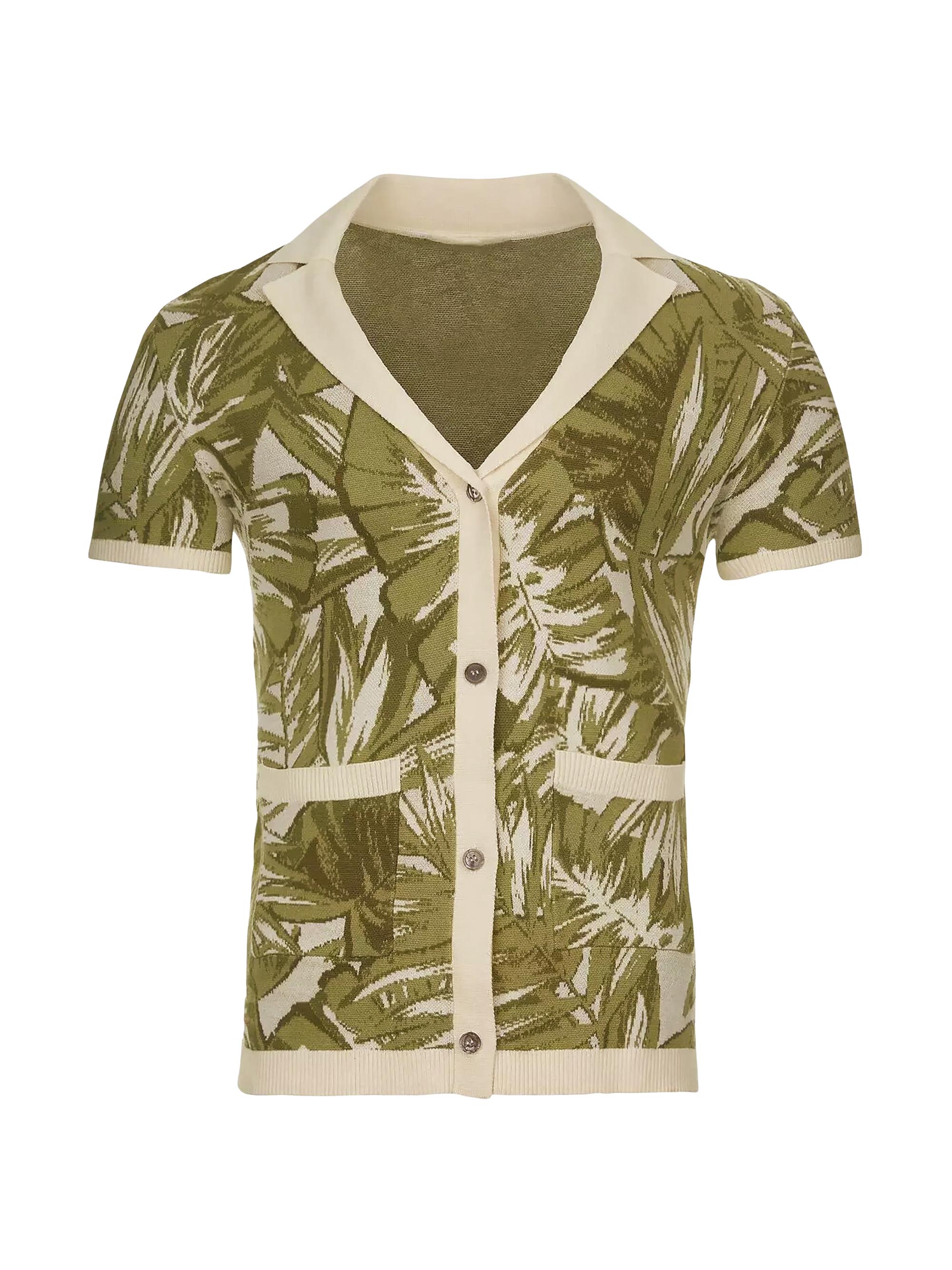 Ser.o.ya Men's Taz Shirt - Sage Palm