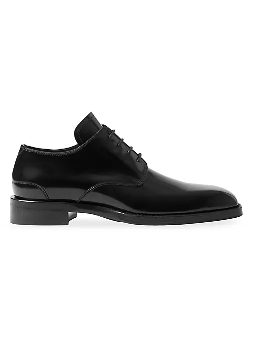 Burberry - Leather Derby Shoes