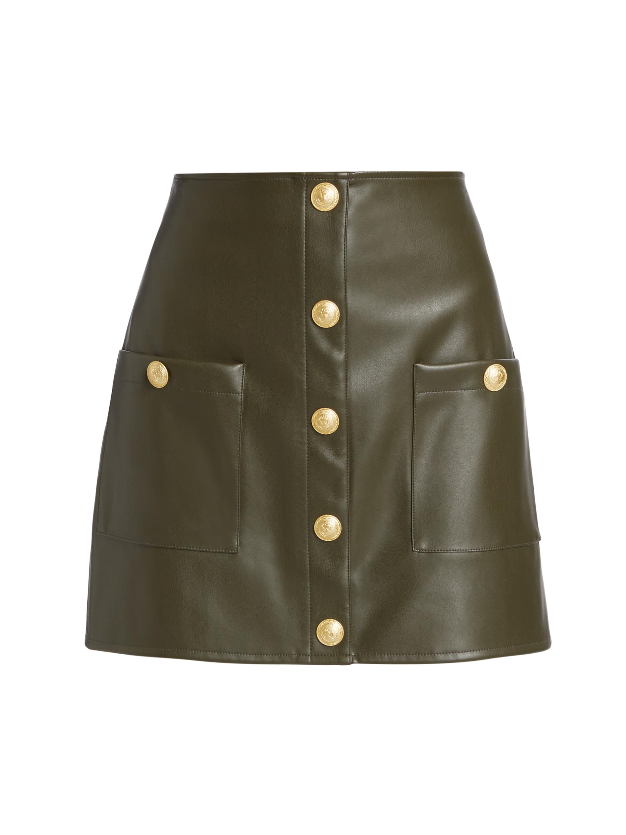 【新品未使用】MARK&LONA GaugeTrapeze Mini Skirt Gauge Trapeze Mini Skirt | WOMEN