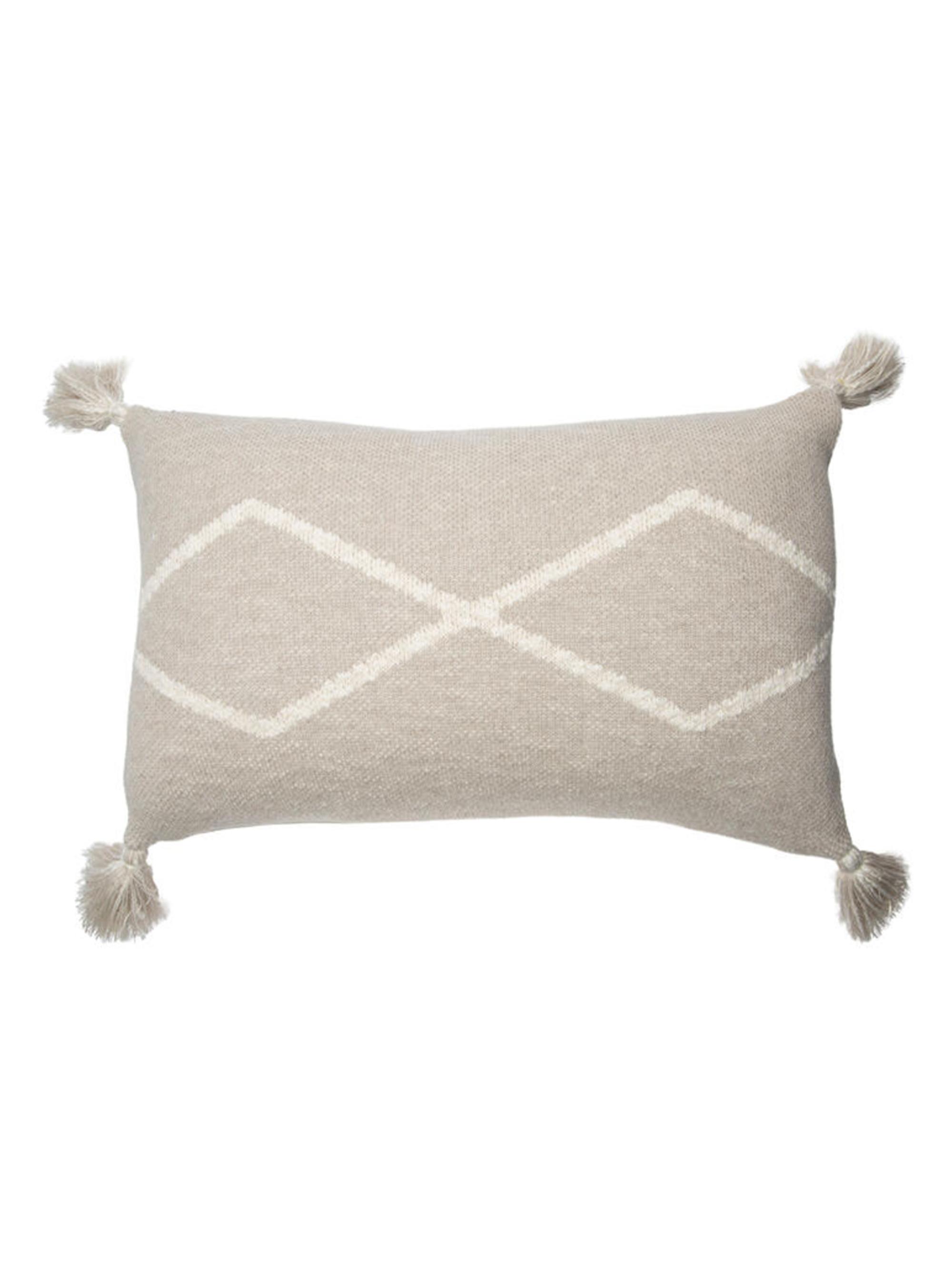 Lorena Canals Knitted Cushion Oasis Soft Linen - Natural