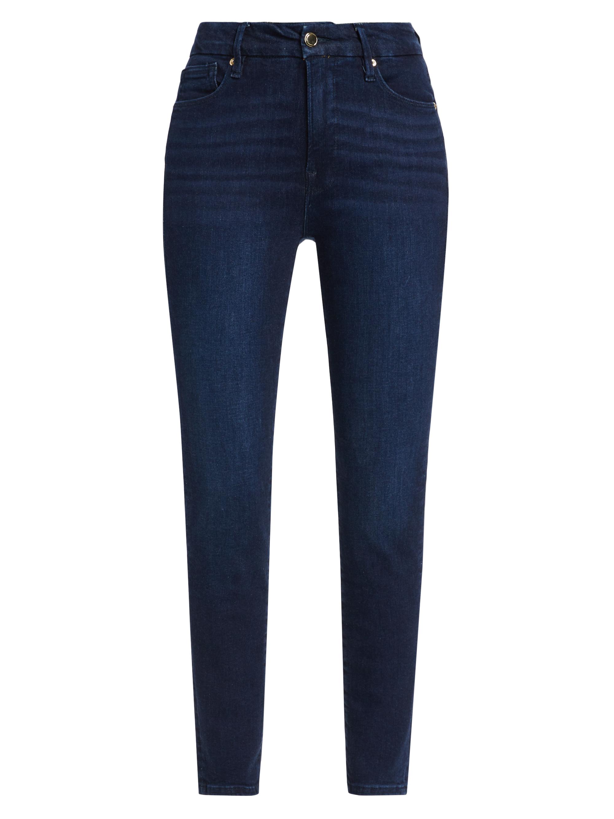 Good American Women's Good Legs Mid-Rise Stretch Skinny Jeans - Blue