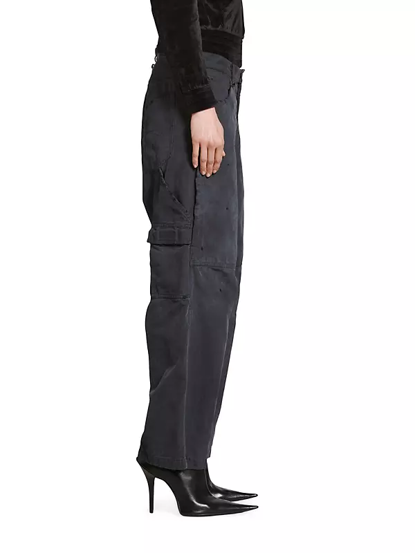 Shop Balenciaga Cropped Skater Pants | Saks Fifth Avenue