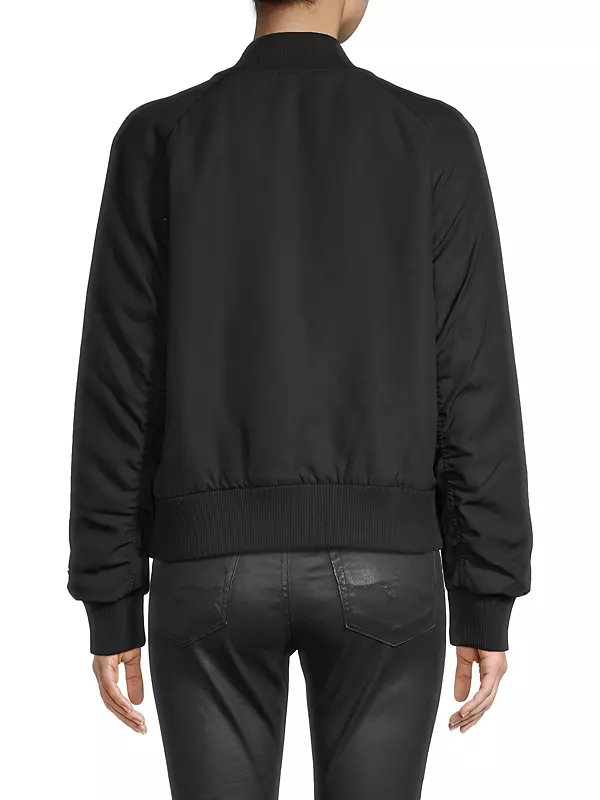 Non-Stop Shell Bomber Jacket, 59% OFF