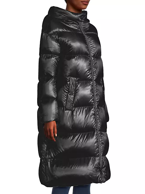 Shop Herno Nylon Ultralight Oversized Midi Coat | Saks Fifth Avenue