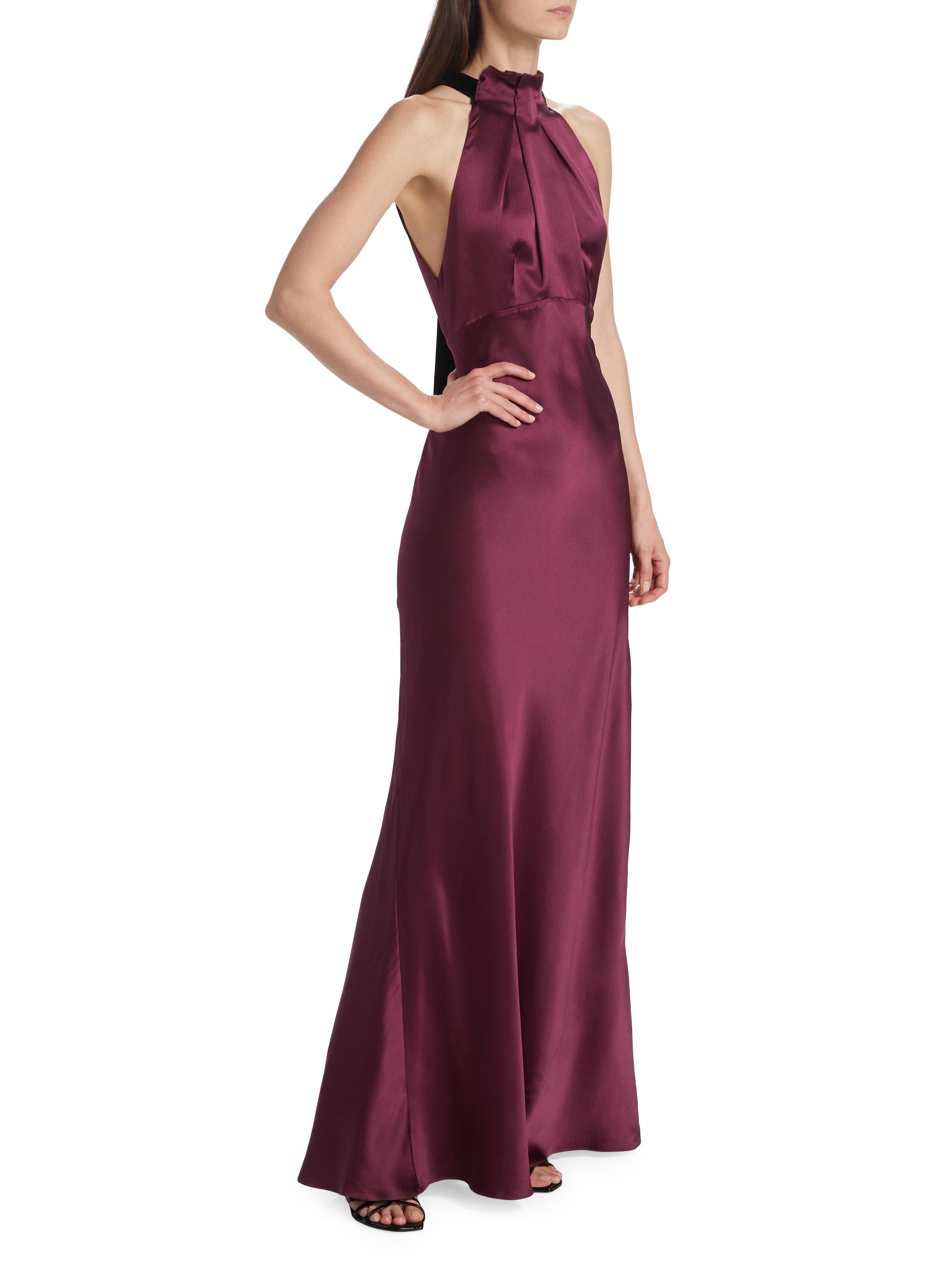 saloni michelle silk dress Michelle Dress in Nerine Trellis