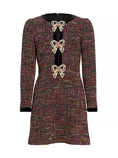 Women's Tweed Designer Dresses | Saks Fifth Avenue