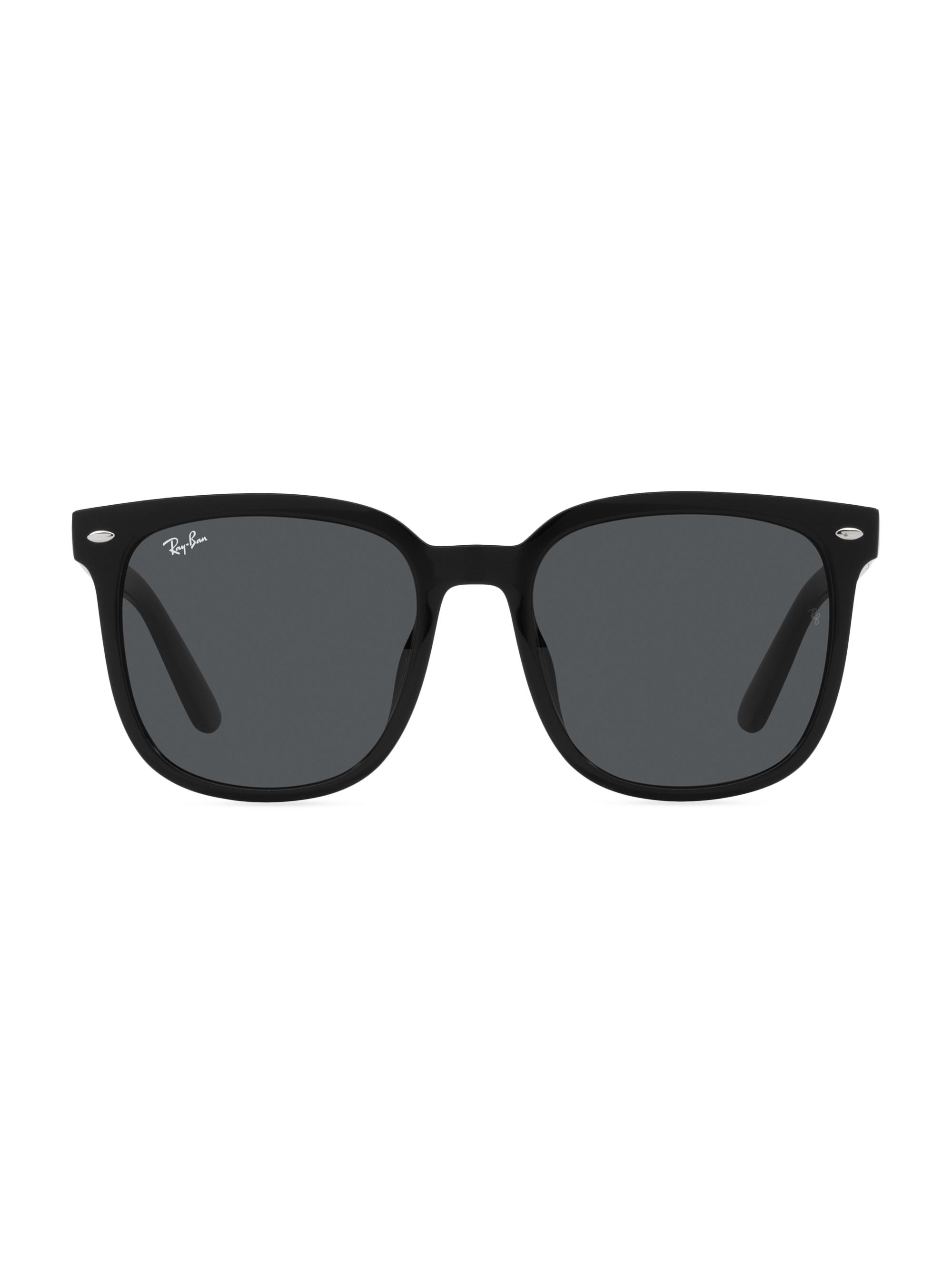 Ray-Ban RB3016 CLUBMASUTER ブラック Ray-Ban RB3016 Clubmaster Classic L (51 - 21) with Black