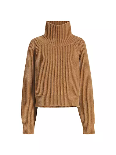 Buy SKIMS Cozy Knit Cropped Bouclé Sweatshirt - Brown At 70% Off