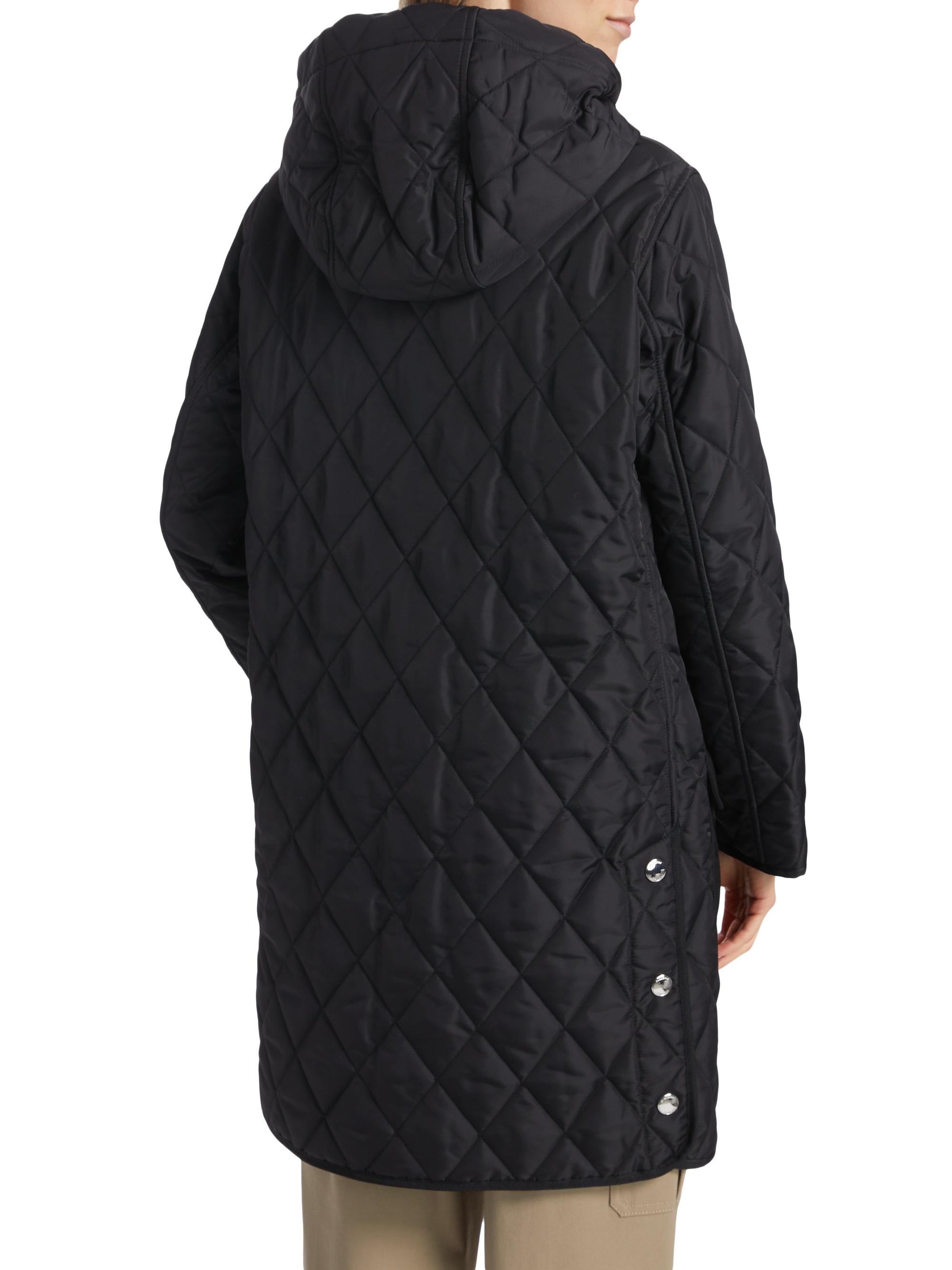 Burberry Roxby Quilted Hooded Jacket | Saks Fifth Avenue