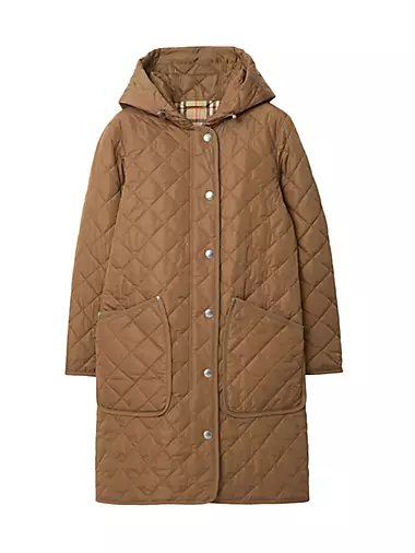 Roxby Quilted Hooded Coat