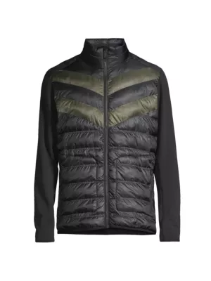 Head Sportswear Men's Dolomiti Quilted Jacket - Thyme