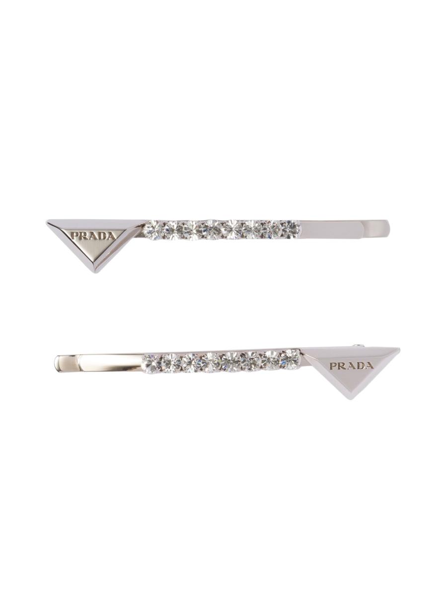 Prada Embellished Brass Hair Clip | Saks Fifth Avenue