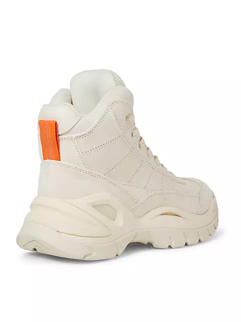 Shop Off-White Hiker Leather High-Top Sneakers | Saks Fifth Avenue