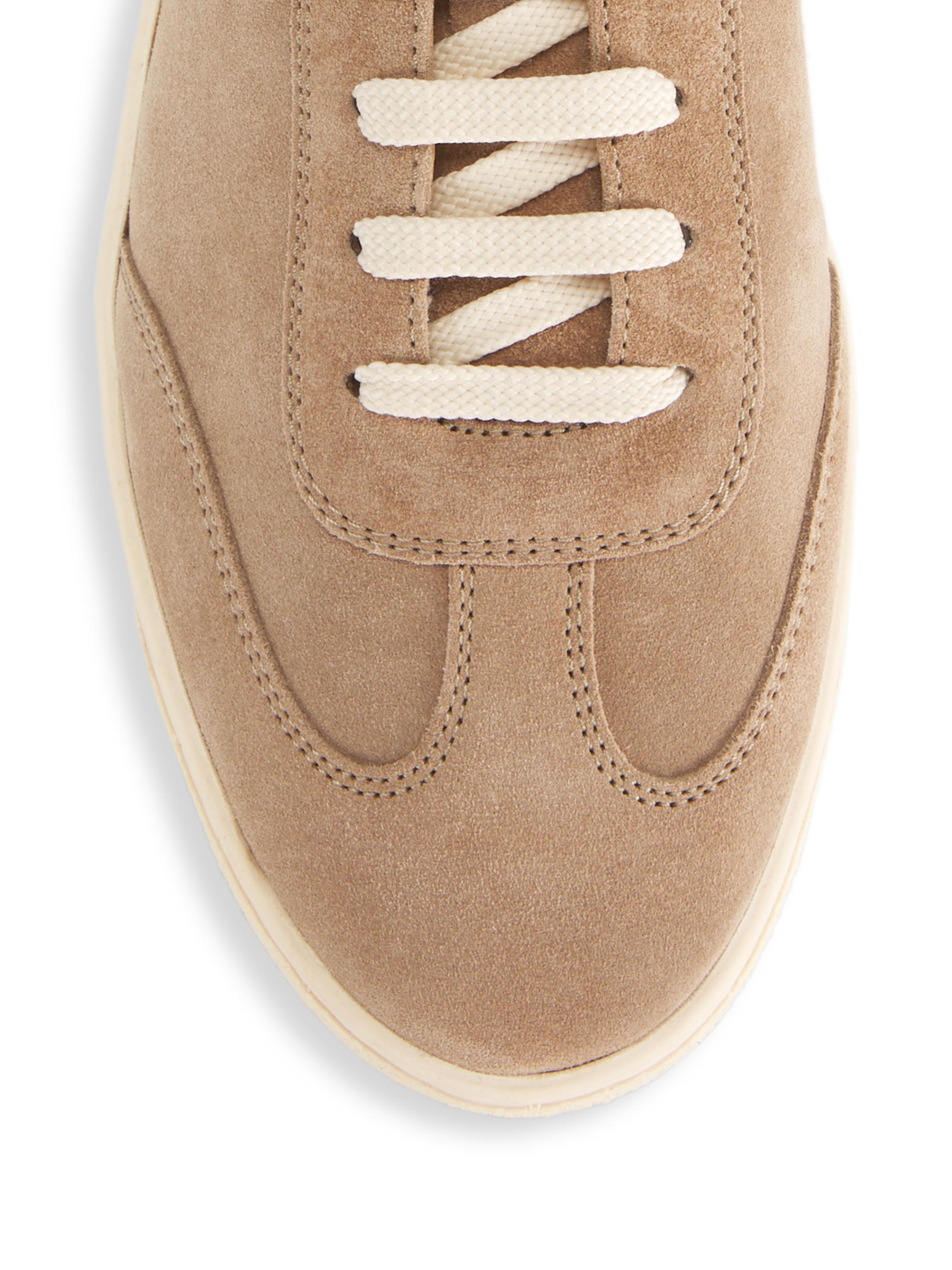 Brunello Cucinelli M0V32P8788C4193 関税送料込 Brunello Cucinelli Suede Low-Top Sneakers | Saks Fifth Avenue