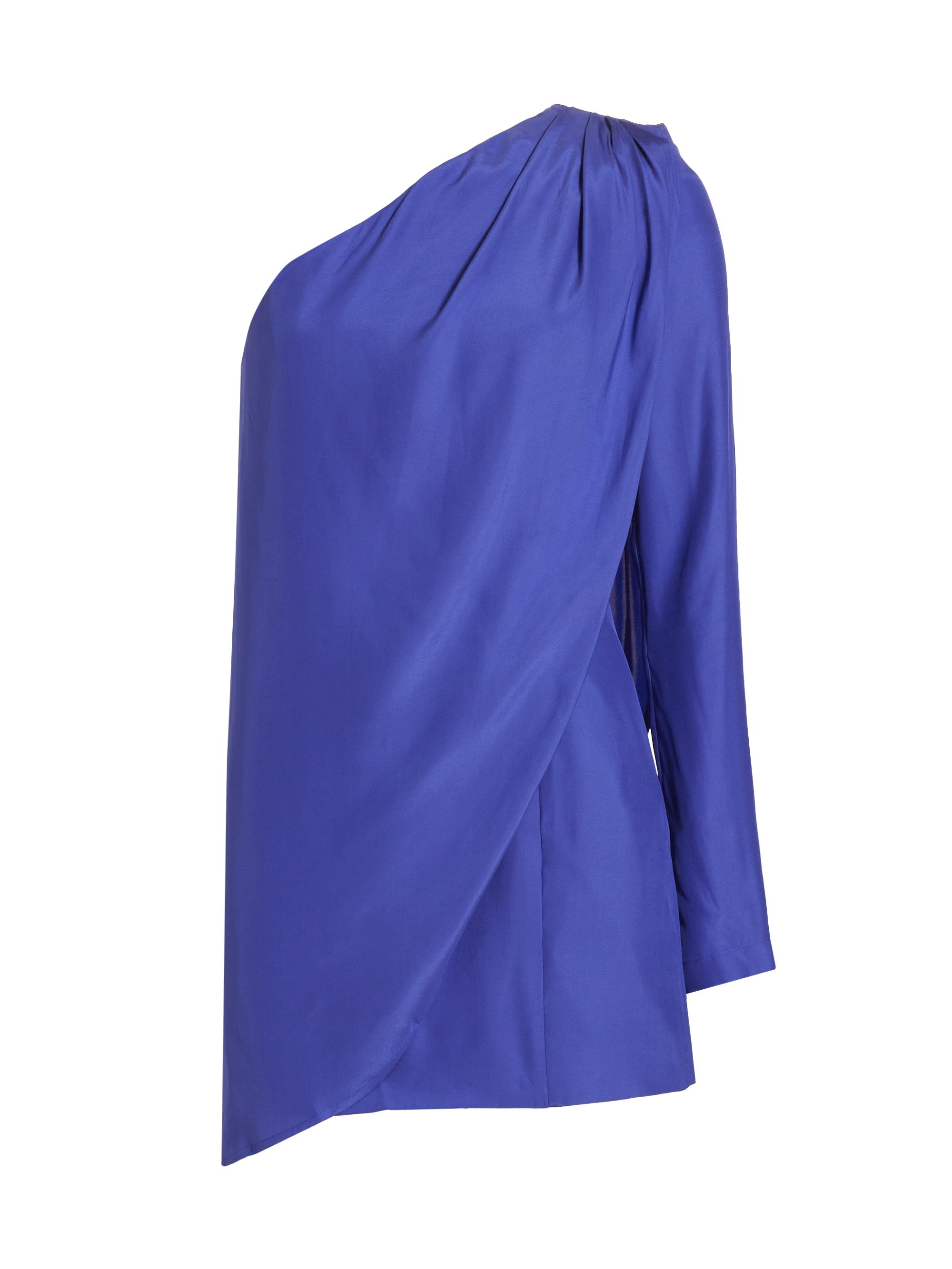 Gauge81 Women's Oria Open-Back Silk Minidress - Aster Purple