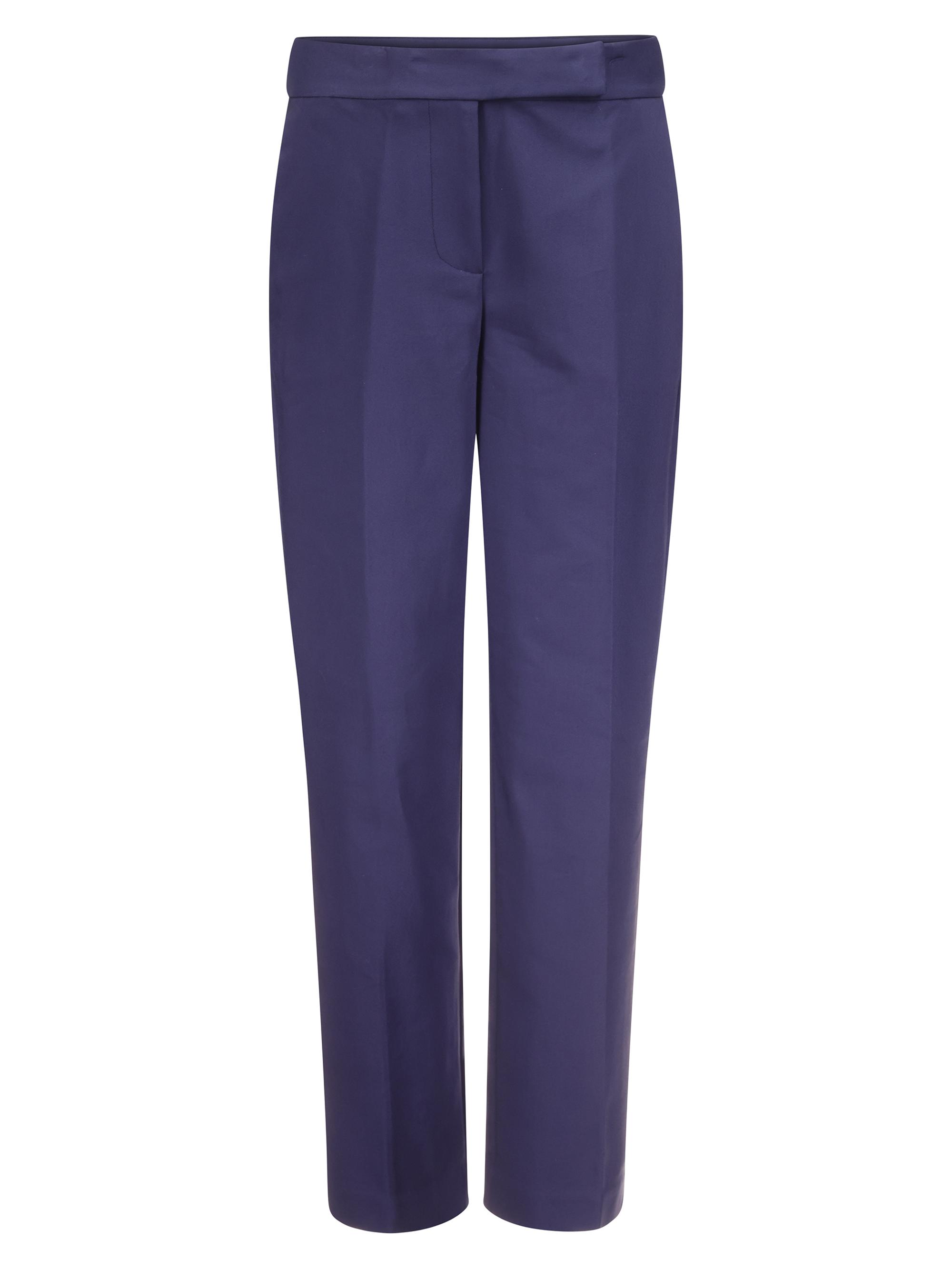 MICHAEL Michael Kors Women's Straight-Leg Trousers - Midnight Blue