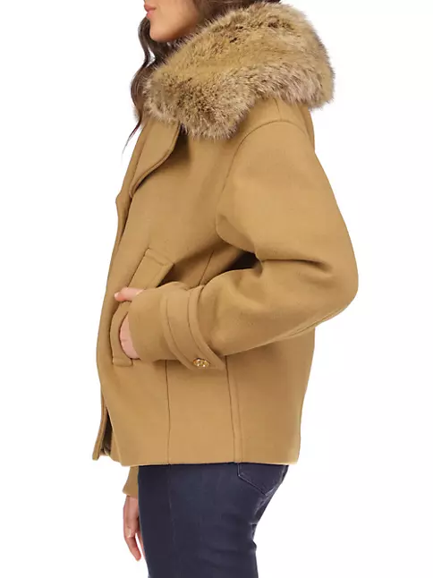 Fur Peacoat - Ready to Wear